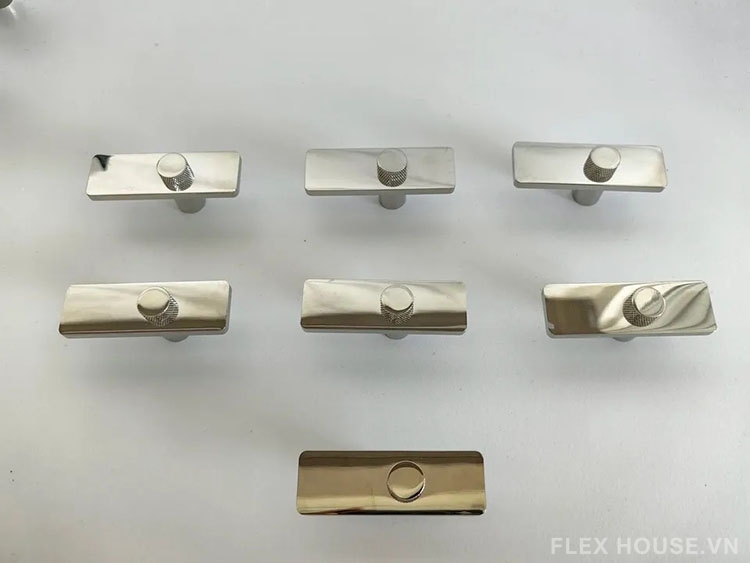 Tay nắm tủ đồng bạc Titan vân knurl cao cấp TNL0006 12 Tay nắm tủ đồng bạc Titan vân knurl cao cấp TNL0006 17