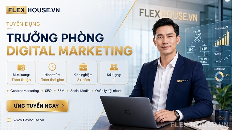 Trưởng phòng Digital Marketing