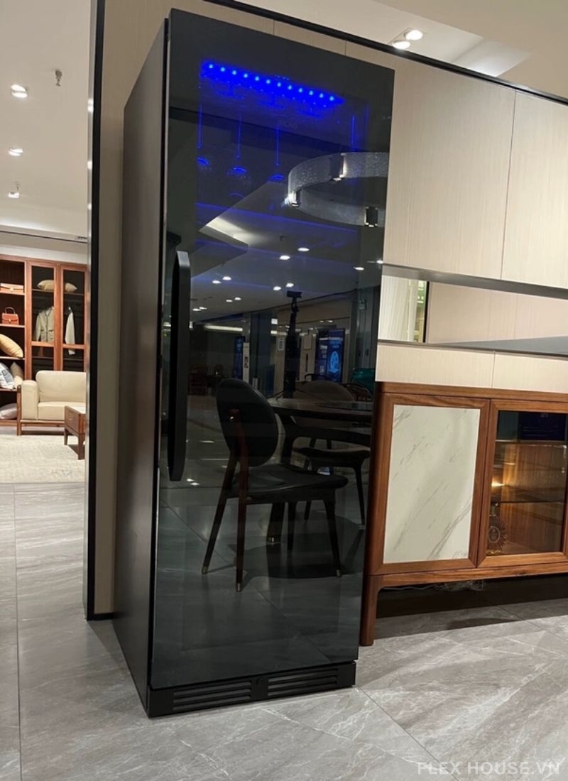 Tủ rượu vang âm tủ tích hợp kệ treo ly JC-400 12 Tủ rượu vang âm tủ tích hợp kệ treo ly JC-400 18