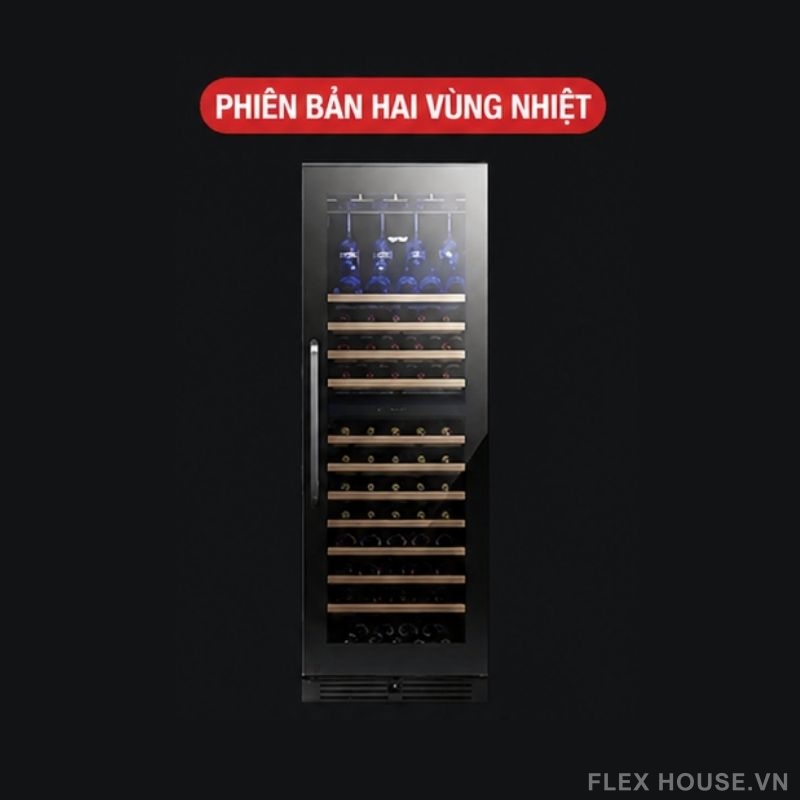 Tủ rượu vang âm tủ tích hợp kệ treo ly JC-400 8 Tủ rượu vang âm tủ tích hợp kệ treo ly JC-400 14