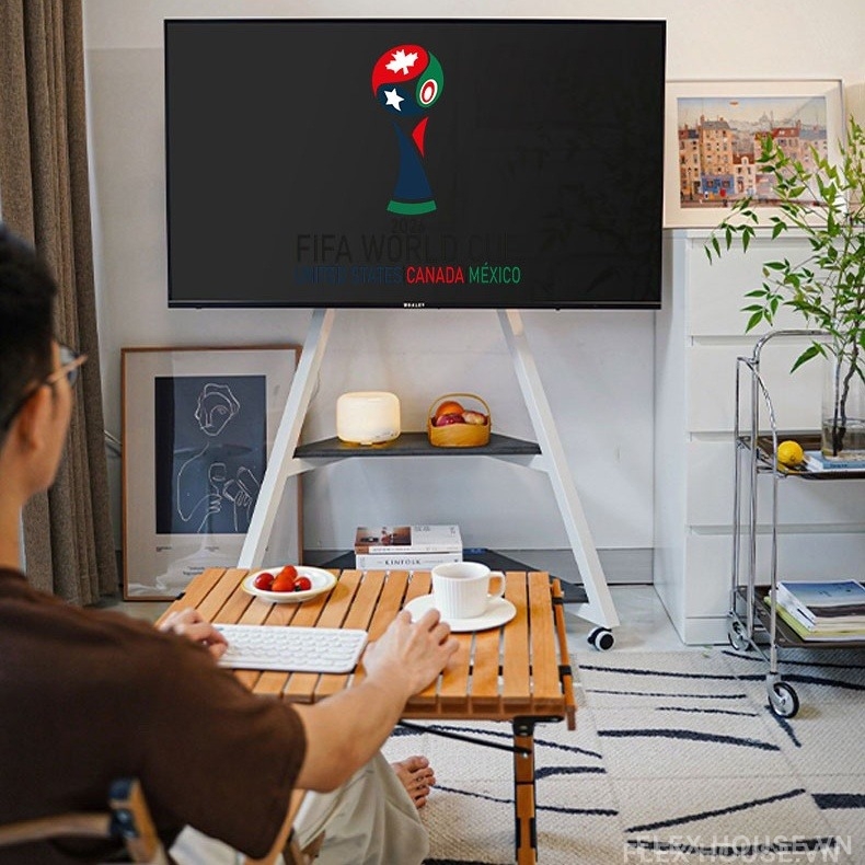 World Cup 2026: Chuẩn bị không gian xem bóng đá chuyên nghiệp với giá treo tivi di động 3 World Cup 2026: Chuẩn bị không gian xem bóng đá chuyên nghiệp với giá treo tivi di động 2