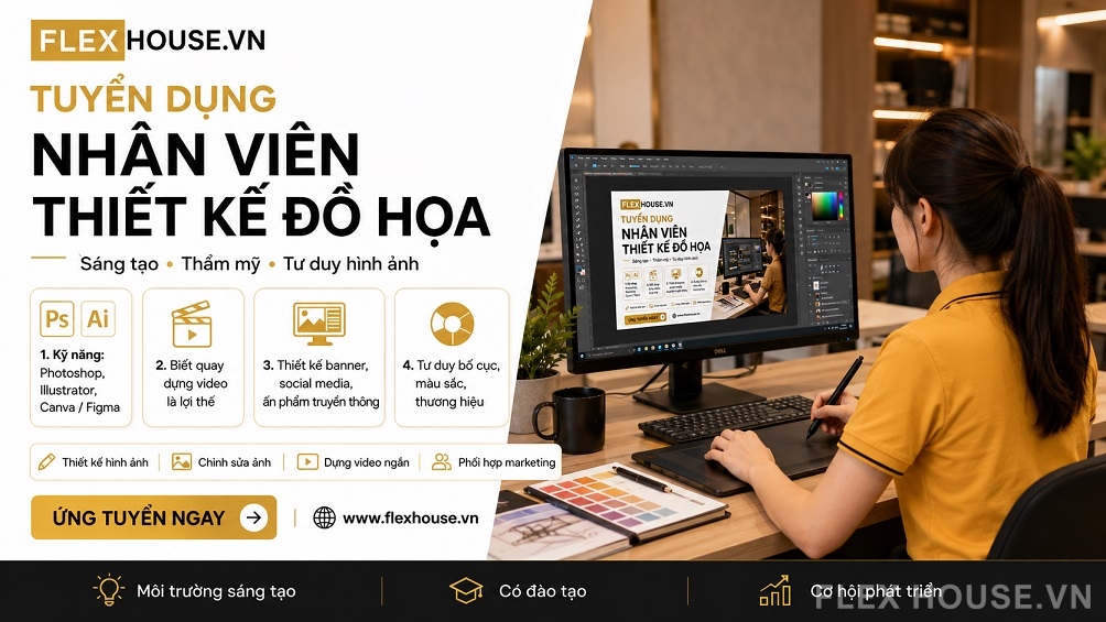 Nhân Viên Thiết Kế Đồ Họa Và Quay Dựng Video