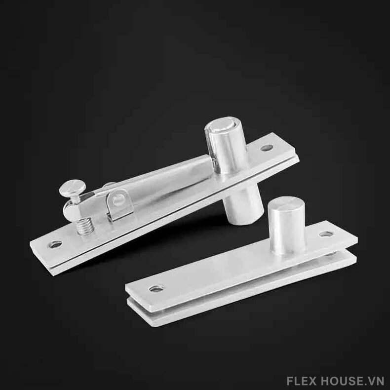 Bản lề trục xoay 360 độ bằng inox cho cửa gỗ KL18T (7) Bản lề trục xoay 360 độ bằng inox cho cửa gỗ KL18T 1
