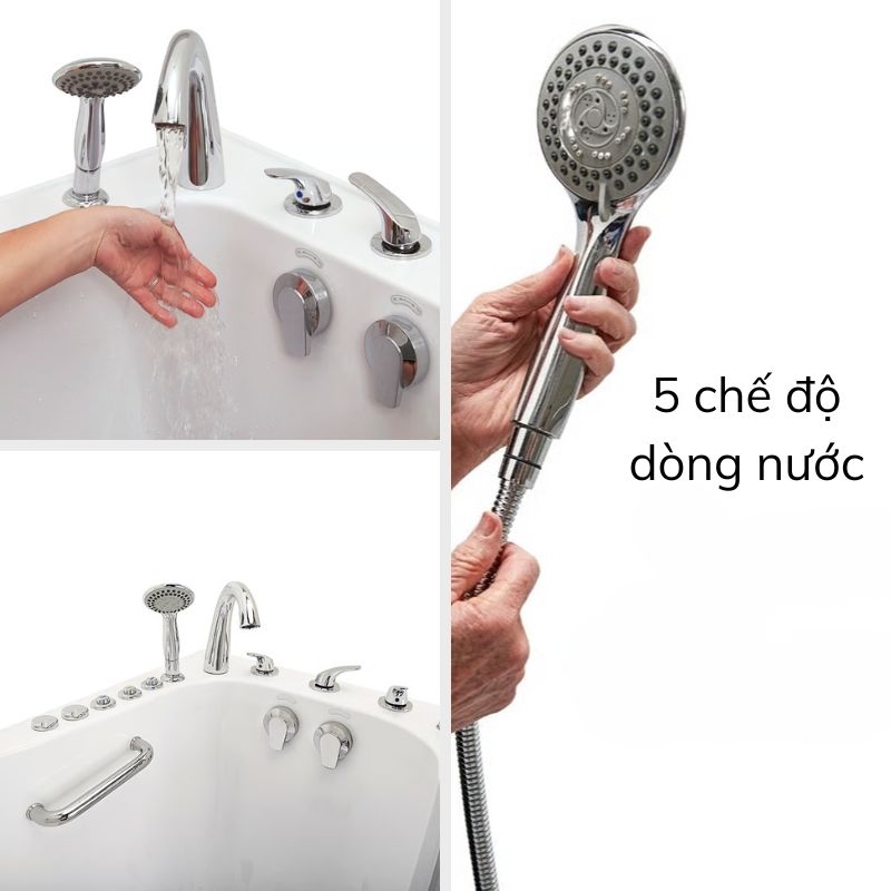 Bồn tắm ngồi có cửa ra vào kín nước tiện lợi LL3269 9 Bồn tắm ngồi có cửa ra vào kín nước tiện lợi LL3269 13