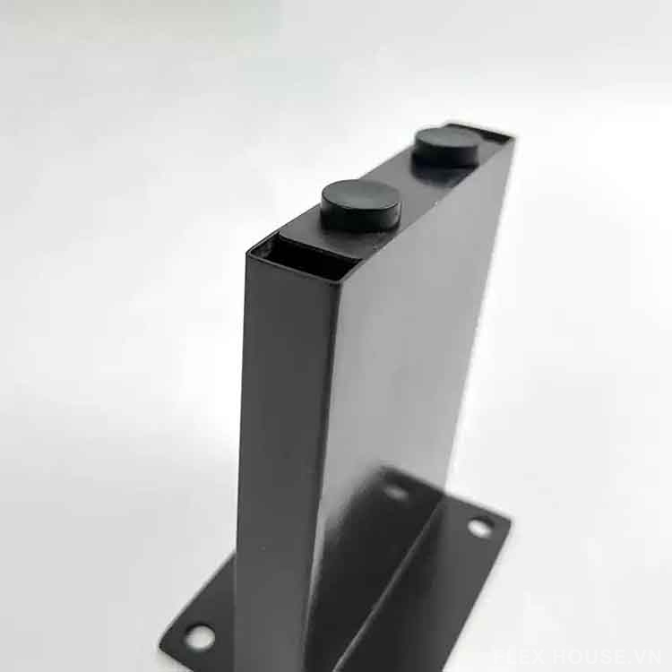 Chân nội thất vuông bằng inox màu đen LH971 6 Chân nội thất vuông bằng inox màu đen LH971 13