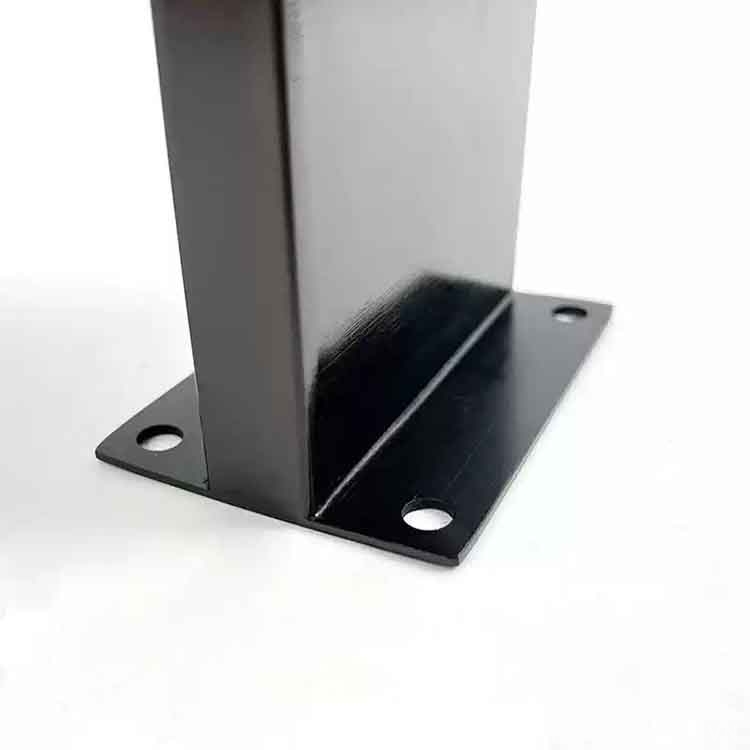 Chân nội thất vuông bằng inox màu đen LH971 8 Chân nội thất vuông bằng inox màu đen LH971 15