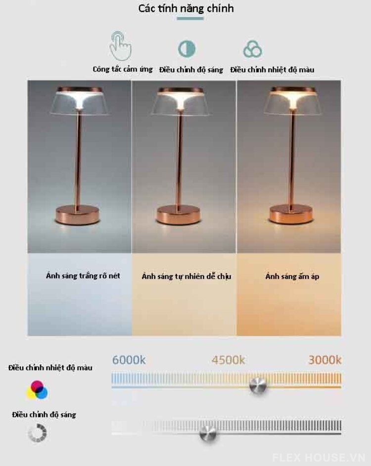 Đèn bàn cảm ứng không dây cao cấp HK8847 5 Đèn bàn cảm ứng không dây cao cấp HK8847 10
