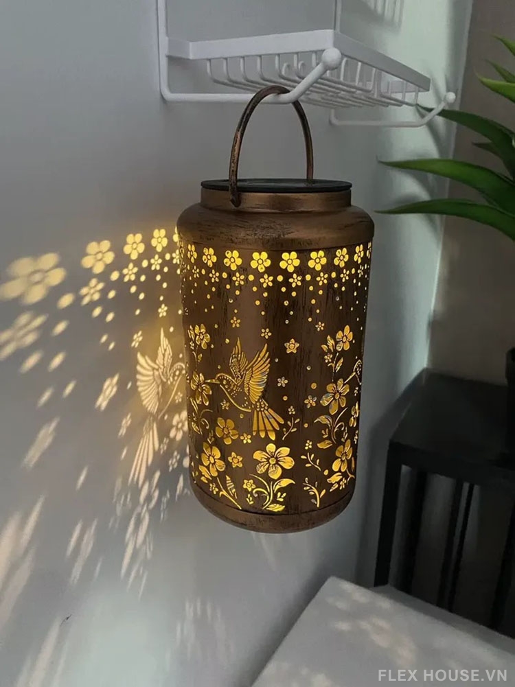 Đèn lồng năng lượng mặt trời hoa chim nghệ thuật TY25007 10 Đèn lồng năng lượng mặt trời hoa chim nghệ thuật TY25007 16