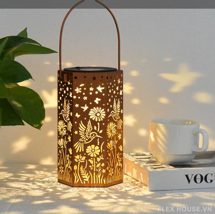 Đèn lồng năng lượng mặt trời hoa chim nghệ thuật TY25007 6 Đèn lồng năng lượng mặt trời hoa chim nghệ thuật TY25007 12