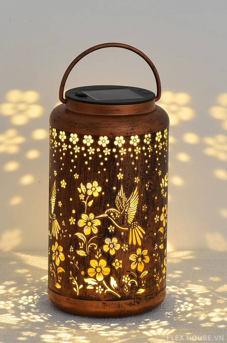 Đèn lồng năng lượng mặt trời hoa chim nghệ thuật TY25007 5 Đèn lồng năng lượng mặt trời hoa chim nghệ thuật TY25007 11