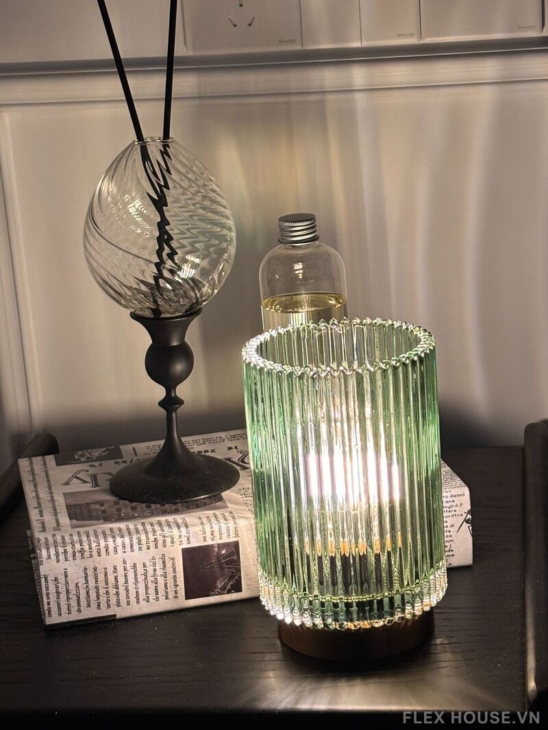 Đèn thủy tinh decor để bàn phong cách Bắc Âu lãng mạn JJ720 4 Đèn thủy tinh decor để bàn phong cách Bắc Âu lãng mạn JJ720 8