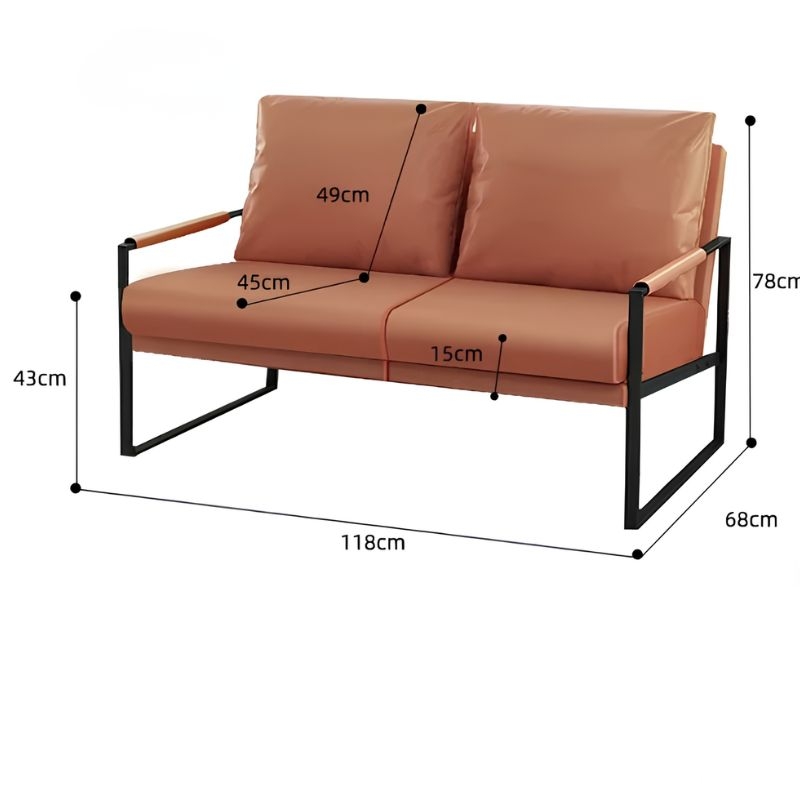 Ghế armchair đọc sách hiện đại tối giản LH8985 13 Ghế armchair đọc sách hiện đại tối giản LH8985 30