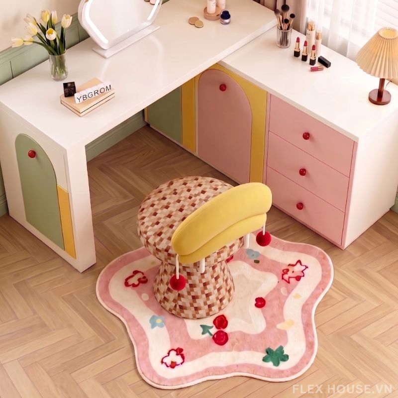 Ghế xoay trang điểm họa tiết Mosaic OG7124 7 Ghế xoay trang điểm họa tiết Mosaic OG7124 13