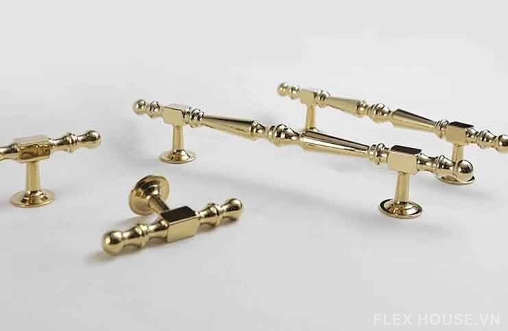 Tay nắm tủ đồng thau châu Âu sang trọng BT976 1 Tay nắm tủ đồng thau châu Âu sang trọng BT976 4