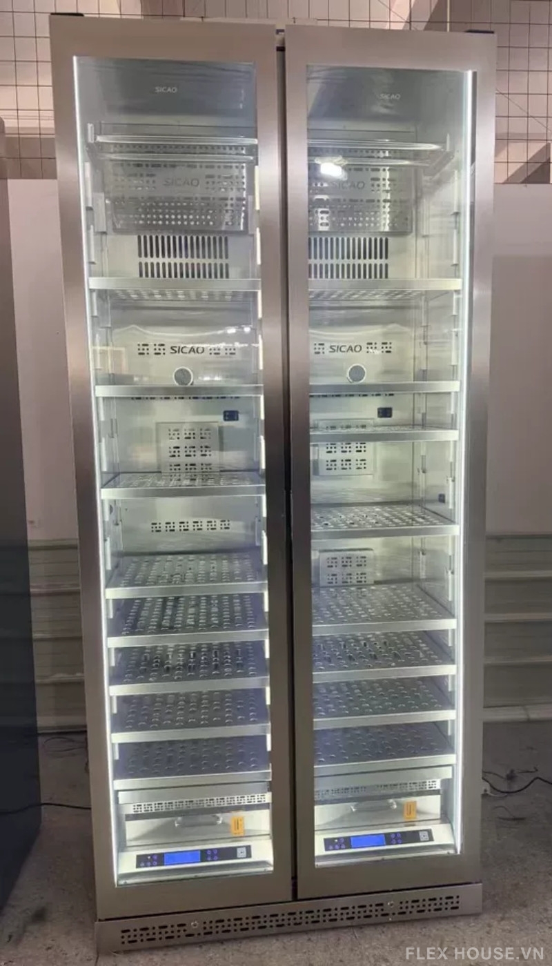 Tủ ủ thịt 2 vùng nhiệt độ nhiều kích thước DA600S 11 Tủ ủ thịt 2 vùng nhiệt độ nhiều kích thước DA600S 15